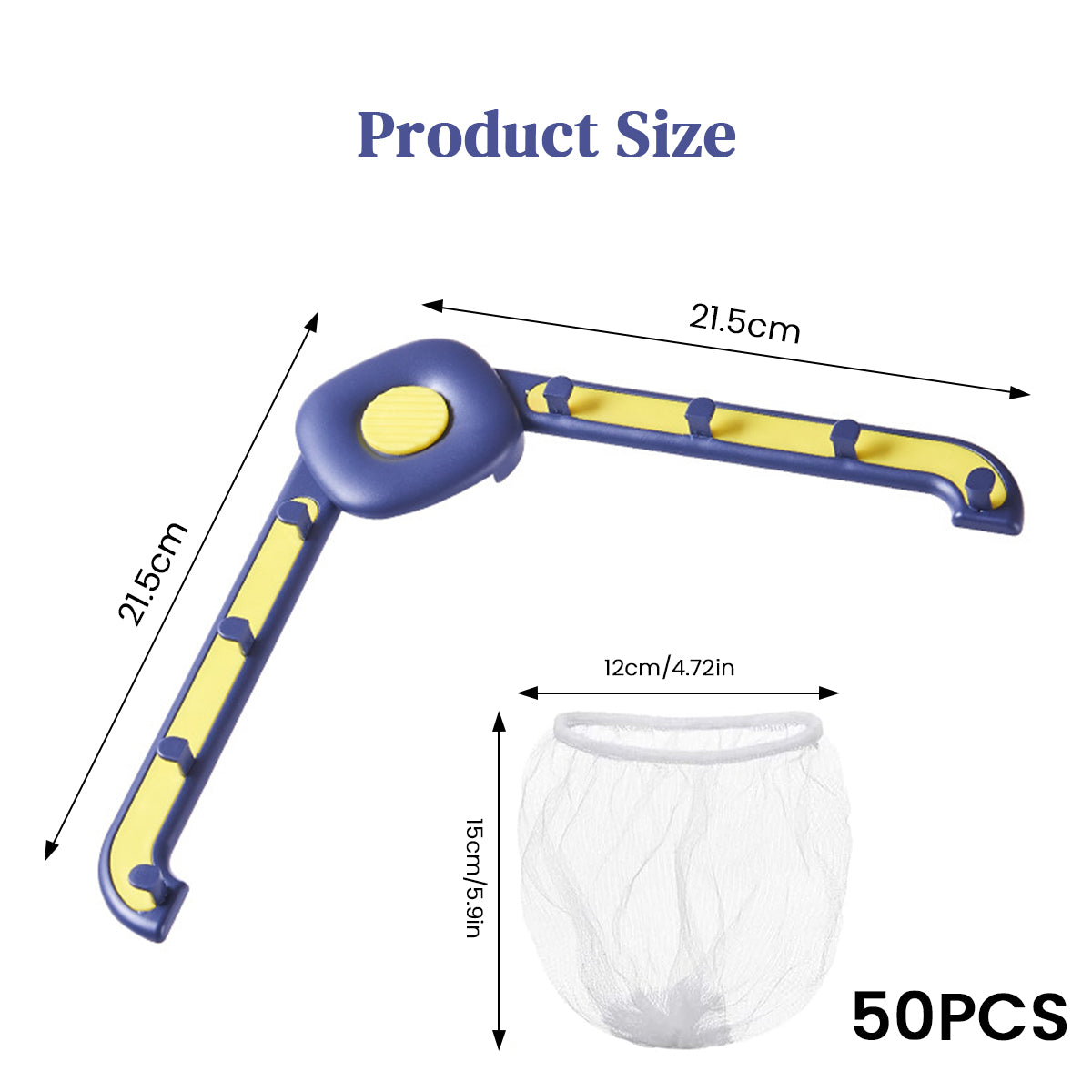 HASTHIP Kitchen Sink Strainer With 50Pcs Filter Mesh Bags Self Adhesive Folding Sink Strainer Dish Cloth Rack Metal Modern Kitchen Sink Edge Disposable Residues Strainer HASTHIP Kitchen Sink Strainer With 50Pcs Filter Mesh Bags Self Adhesive Folding Sink Strainer Dish Cloth Rack Metal Modern Kitchen Sink Edge Disposable Residues Strainer